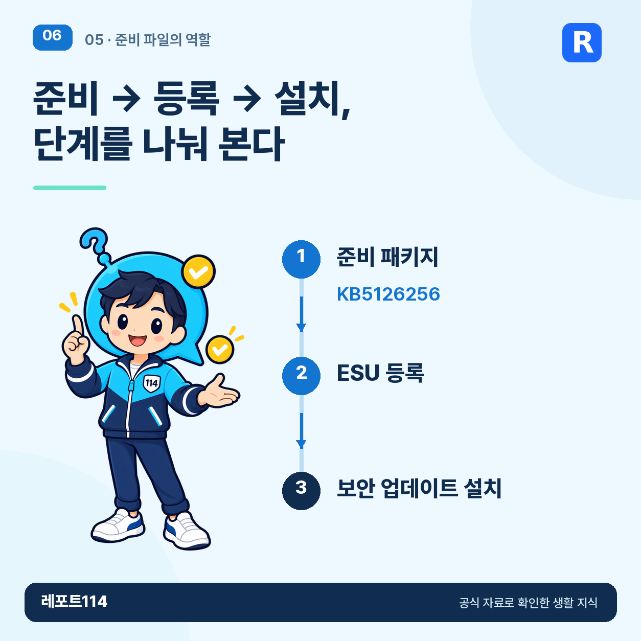 윈도우10 점검 순서를 안내하는 본문 포스터 5