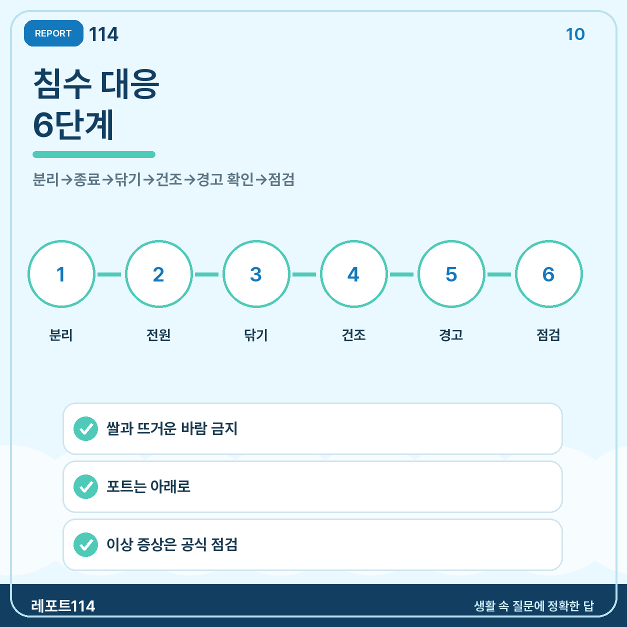 휴대폰 침수 대응 6단계 최종 체크리스트