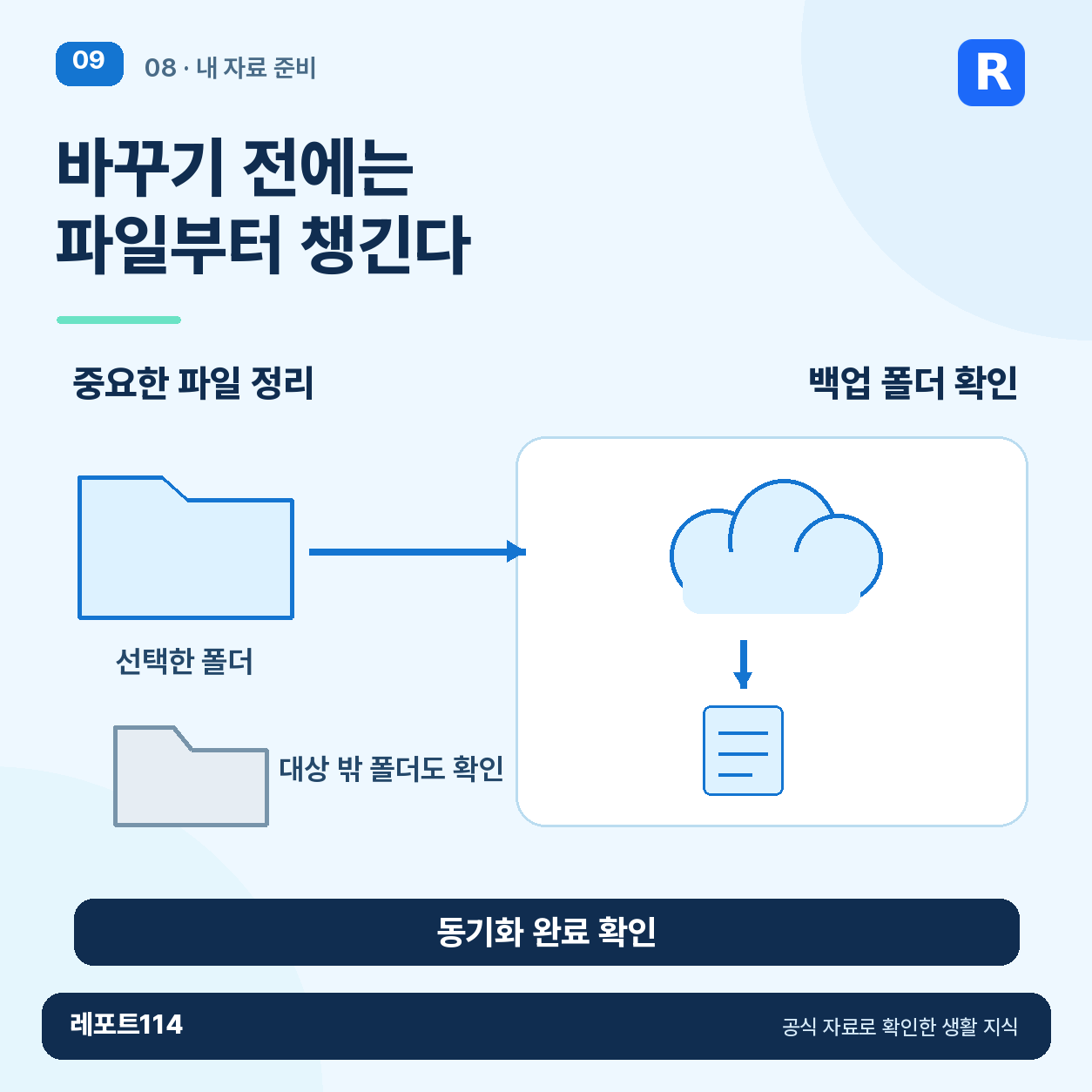 윈도우10 점검 순서를 안내하는 본문 포스터 8